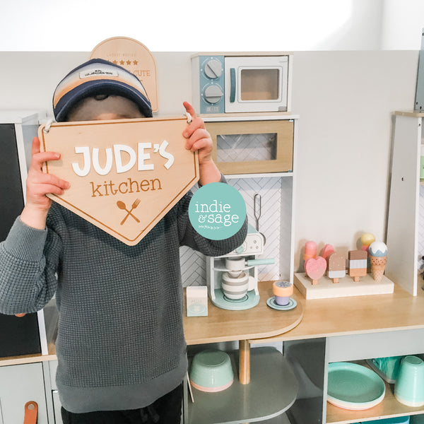 Personalised Kitchen Sign (Banner Style Design)