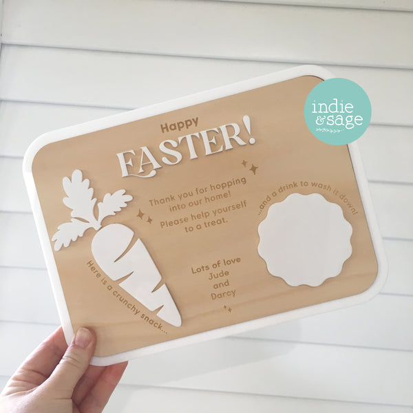 Personalised Easter Bunny Treat Tray
