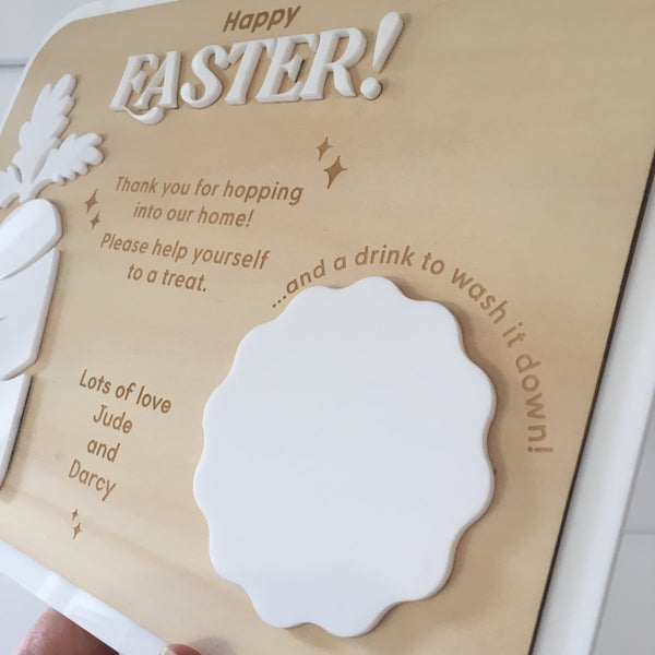 Personalised Easter Bunny Treat Tray
