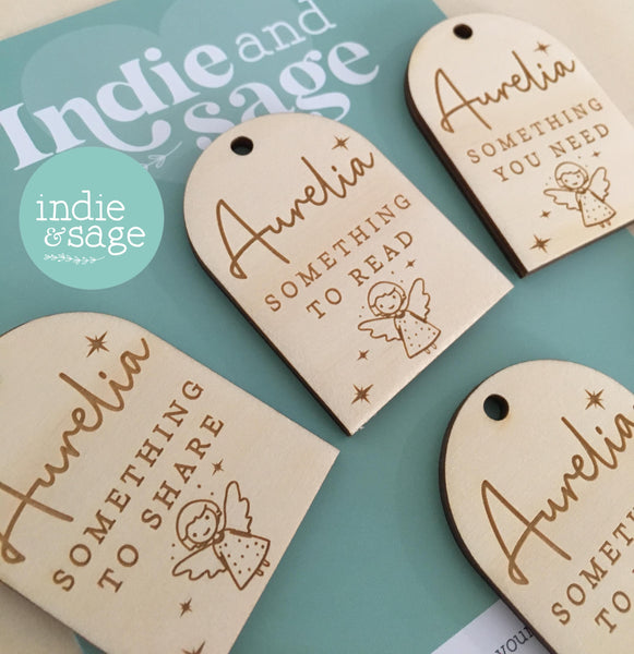 Christmas Gift Tags - Reusable Mindful Christmas Gift Tags - Personalised Present Tags