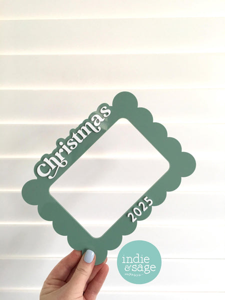 Christmas Santa Photo Frame - Christmas Decor 2025