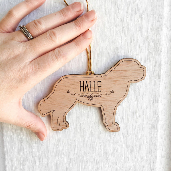 Personalised Dog Breed Christmas Decoration (Dog Christmas Ornament, Dog Christmas Gifts, Dog Ornament, Cat Christmas Decoration)