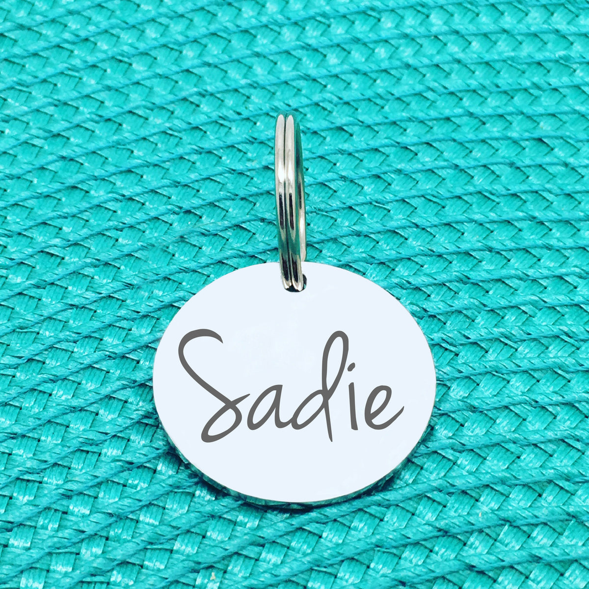 Engraved Personalised Pet Tag, Indie Design (Personalised Custom Engraved Dog Tag)