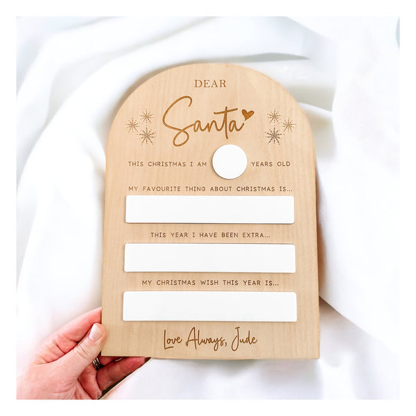 Dear Santa - Personalised Christmas Letter