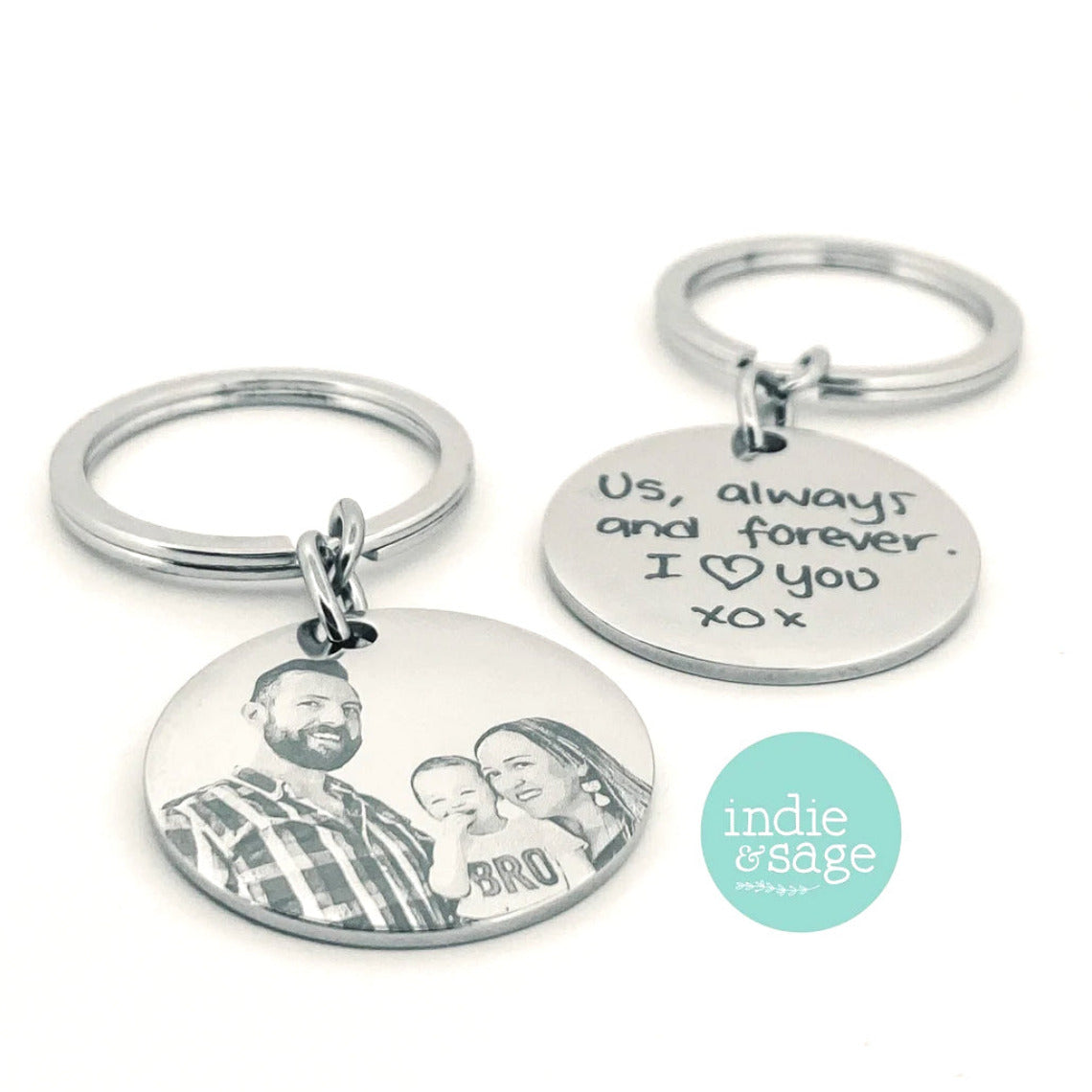 Picture Engrave Keyring