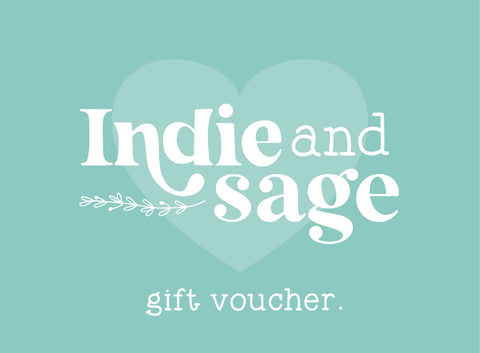 Indie and Sage Gift Voucher