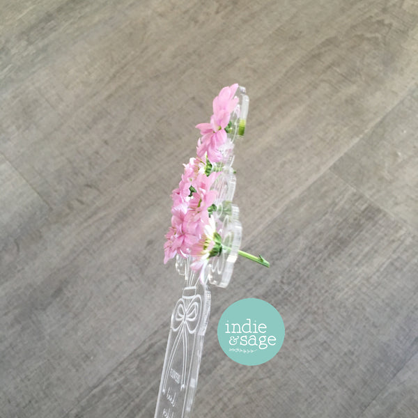 Hand Picked With Love Flower Holder - Personalised Mothers Day Gift