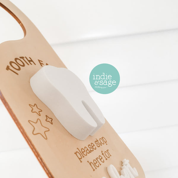 Personalised Tooth Fairy Door Hanger