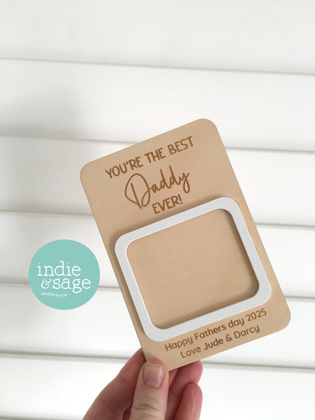 You're The Best Personalised Photo Frame (Personalise it with your names!)