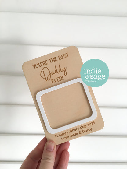 Personalised Photo Frame - You're The Best Ever