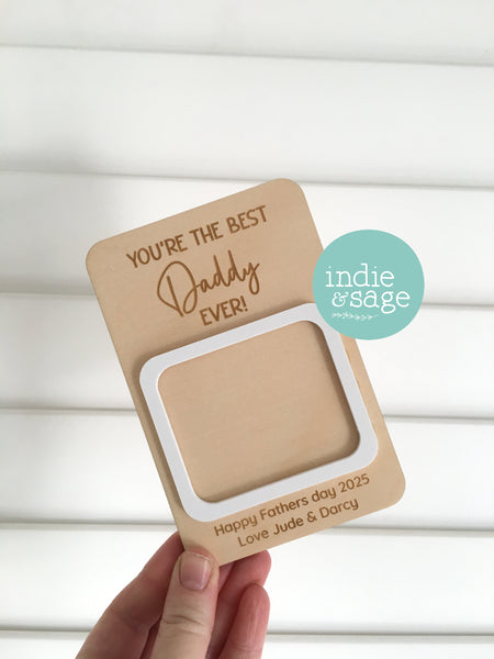 You're The Best Personalised Photo Frame (Personalise it with your names!)