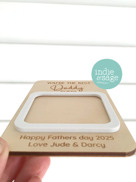 You're The Best Personalised Photo Frame (Personalise it with your names!)