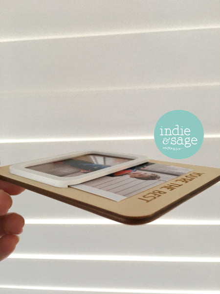 You're The Best Personalised Photo Frame (Personalise it with your names!)