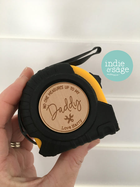 We Love You Beyond Measure Personalised Tape Measure (Add your message!)