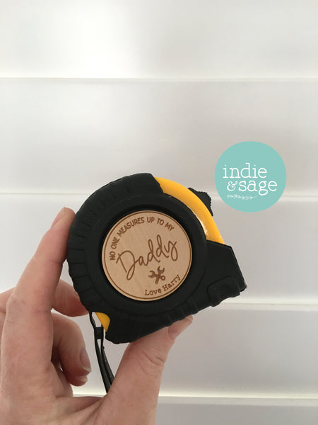 We Love You Beyond Measure Personalised Tape Measure (Add your message!)