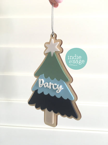 Personalised Christmas Decoration - Christmas Tree Decoration