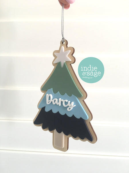 Personalised Christmas Decoration - Christmas Tree Decoration
