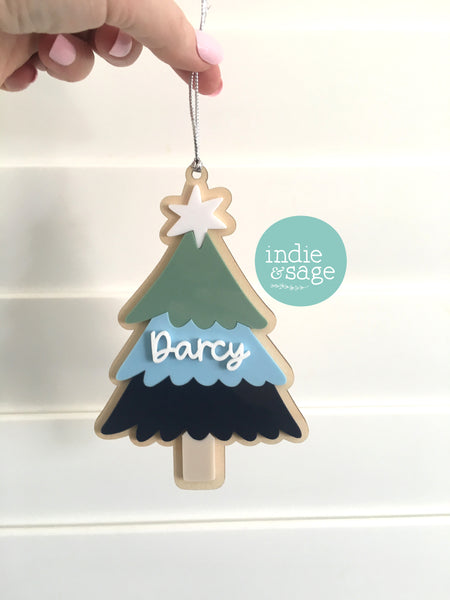 Personalised Christmas Decoration - Christmas Tree Decoration