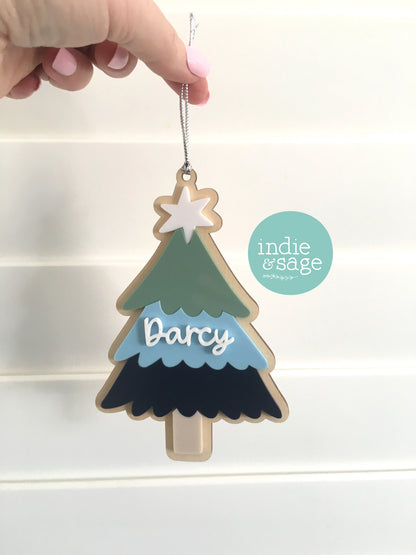Personalised Christmas Decoration - Christmas Tree Decoration