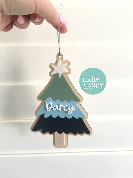Personalised Christmas Decoration - Christmas Tree Decoration