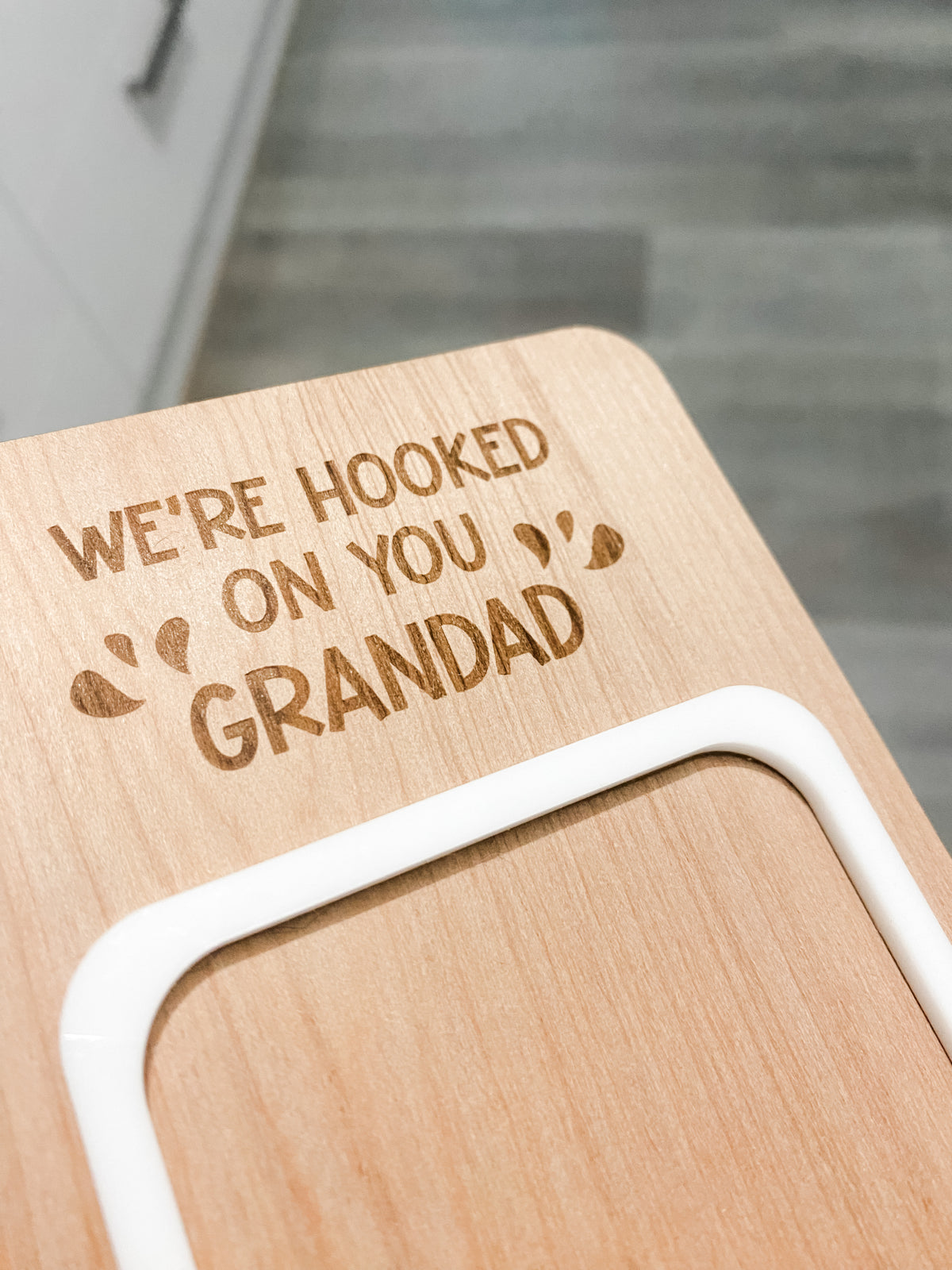 Personalised Photo Frame - We're Hooked On You