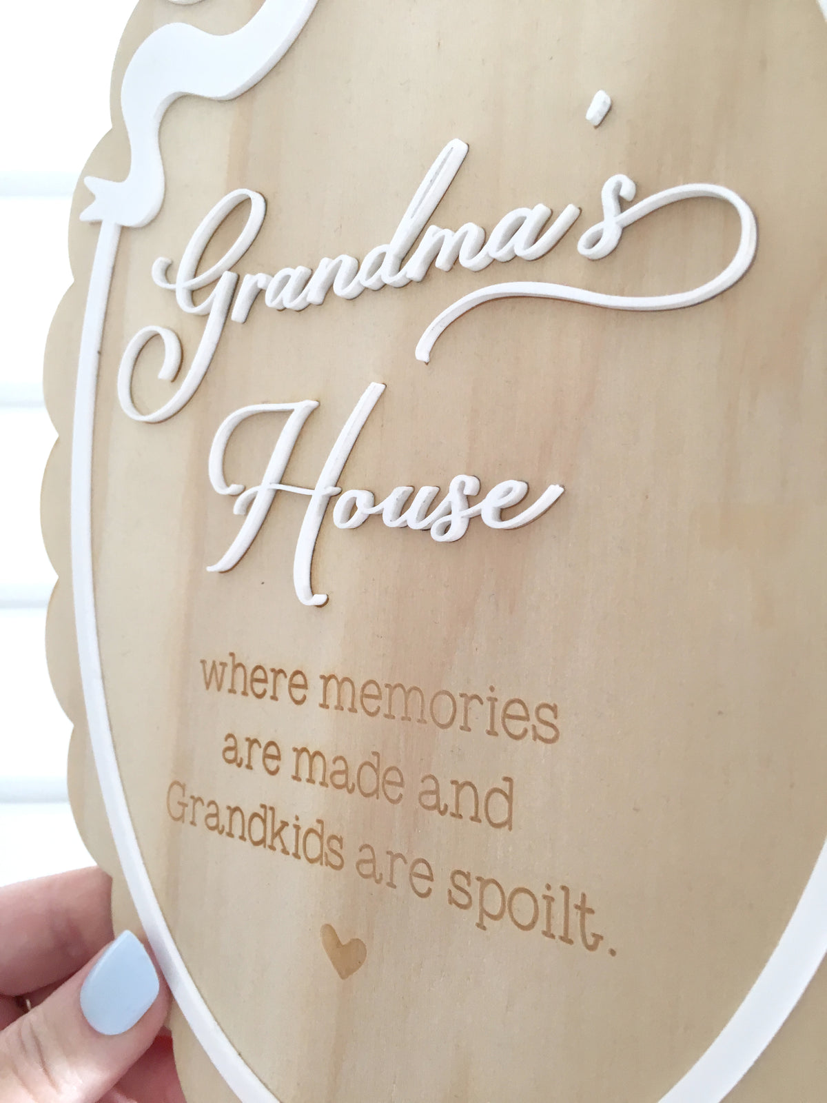 SALE PIECE - Grandma's House Sign