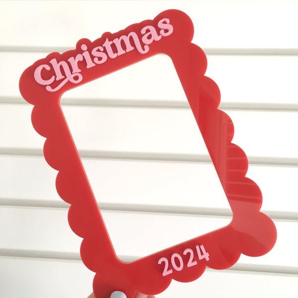 SALE PIECE - Christmas 2024 Photo Frame