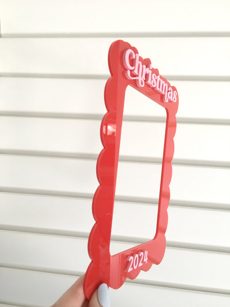 SALE PIECE - Christmas 2024 Photo Frame