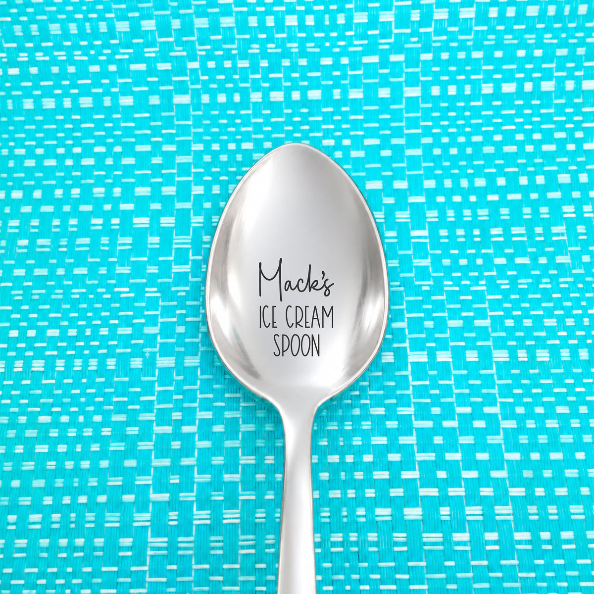 Personalised Ice Cream Spoon
