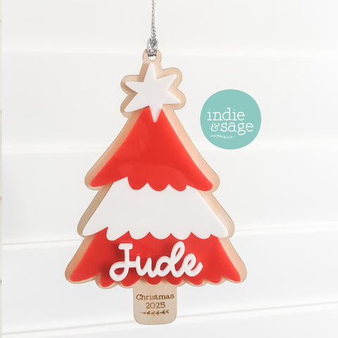 Personalised Christmas Decoration - Christmas 2025 Tree Ornament