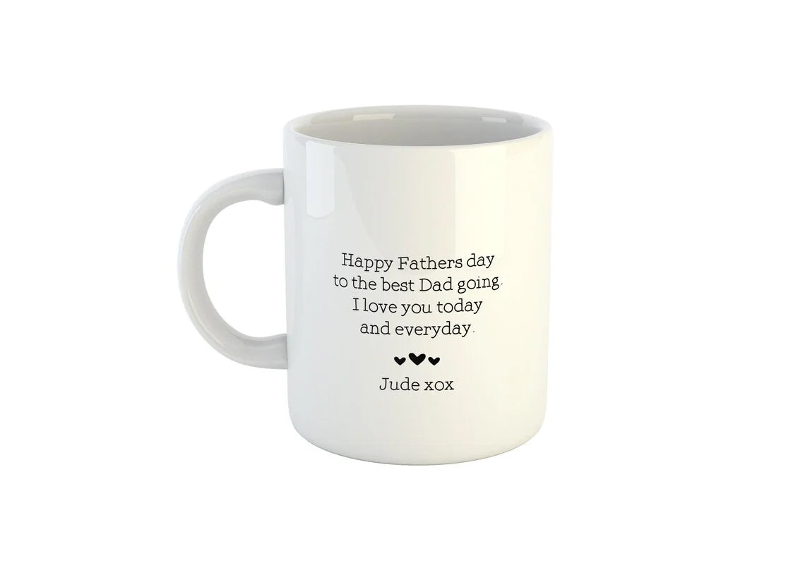 Personalised Photo Mug - Established With Message