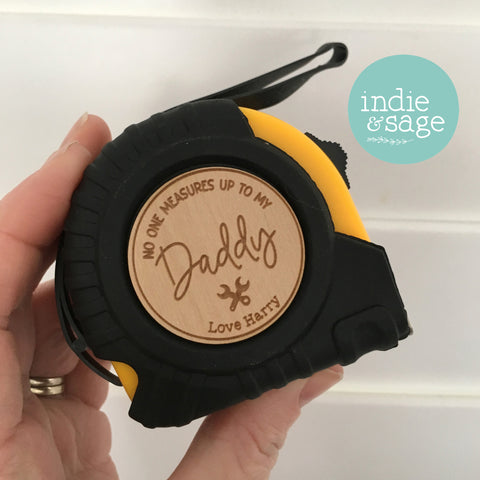 No One Measures Up To Personalised Tape Measure (Add your message!)