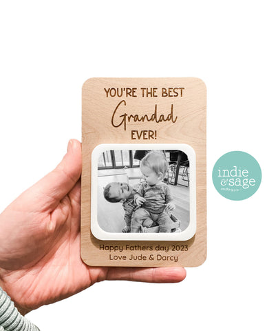 You're The Best Personalised Photo Frame (Personalise it with your names!)