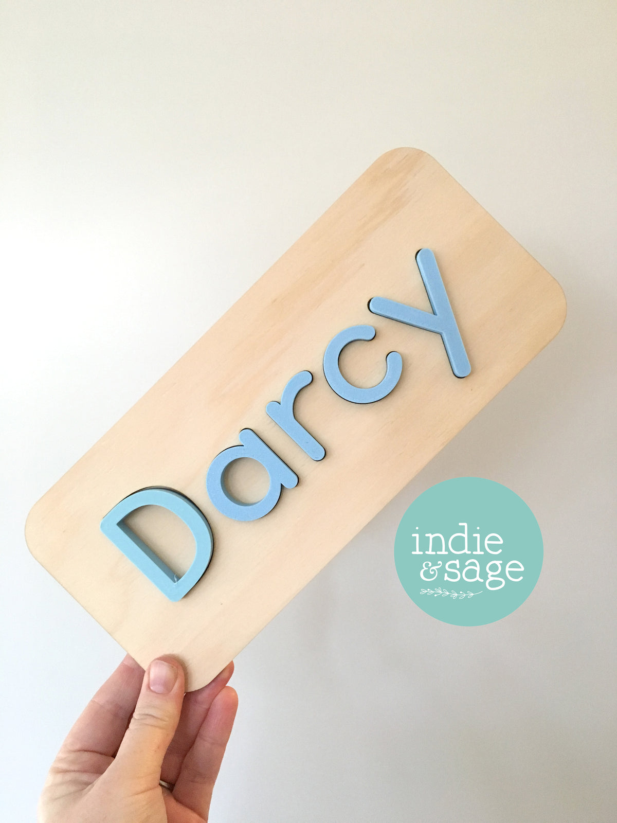 Personalised Name Puzzle | Custom Baby Gift | Montessori Learning Toy | Kids Keepsake