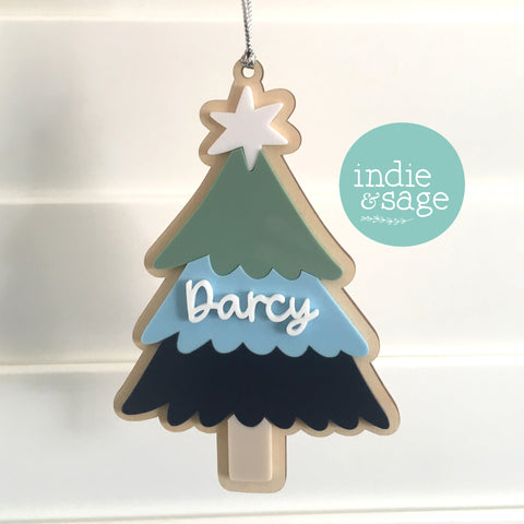 Personalised Christmas Decoration - Christmas Tree Decoration