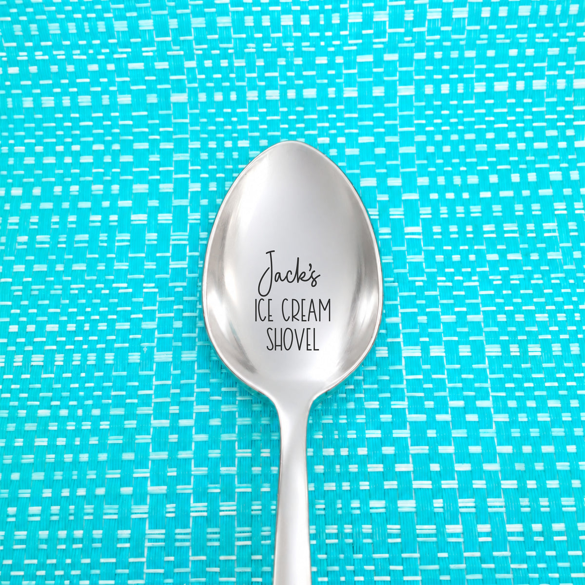 Personalised Spoon, Ice Cream Shovel (Personalise It With Any Name)