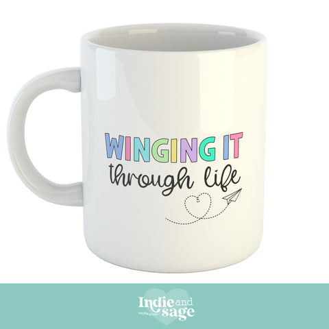 Mug - Winging it through life