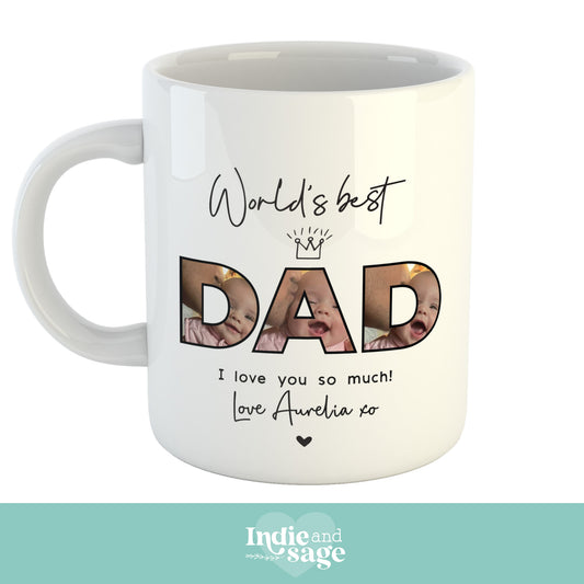Personalised Mug - Worlds Best Dad