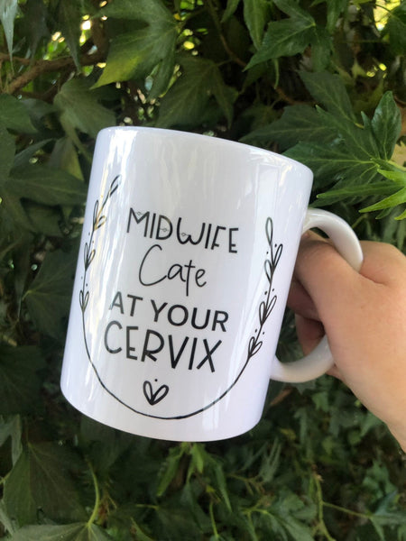 Personalised Midwife gift, Midwife At Your Cervix, Customized Midwife, Midwife Gift, Doctor Gift, Nurse Gift, Newborn Gift, Midwife Gifts