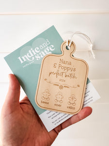 Family Christmas Tree Ornament, Christmas Decoration, Family Christmas Decoration, Personalized Christmas Gift, Nanny Gifts, Grandma Gifts
