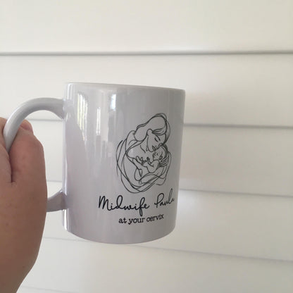 Personalised Midwife Mug, Midwife Gifts, Gift for Midwife, Cute Midwife, Gifts for Midwife, Midwife, Midwife Gift Ideas, Personalised Gifts