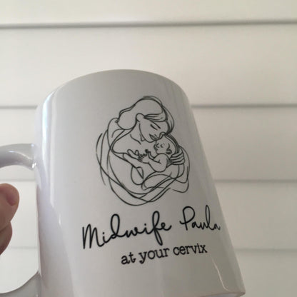 Personalised Midwife Mug, Midwife Gifts, Gift for Midwife, Cute Midwife, Gifts for Midwife, Midwife, Midwife Gift Ideas, Personalised Gifts