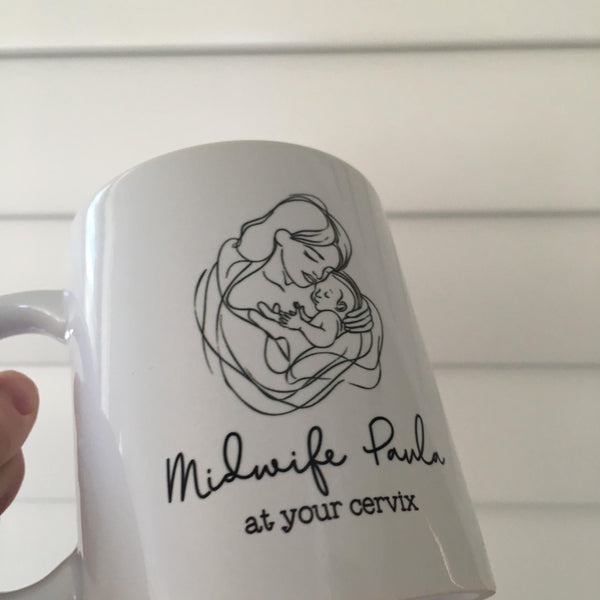 Personalised Midwife Mug, Midwife Gifts, Gift for Midwife, Cute Midwife, Gifts for Midwife, Midwife, Midwife Gift Ideas, Personalised Gifts