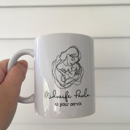 Personalised Midwife Mug, Midwife Gifts, Gift for Midwife, Cute Midwife, Gifts for Midwife, Midwife, Midwife Gift Ideas, Personalised Gifts