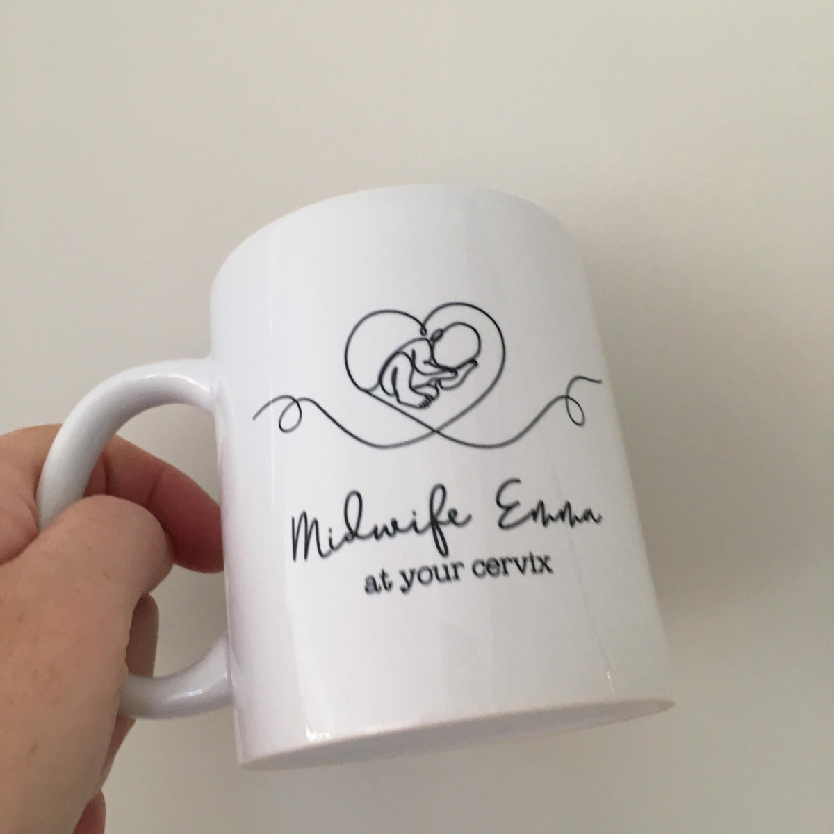 Personalised Midwife Mug, Midwife Gifts, Gift for Midwife, Cute Midwife, Gifts for Midwife, Midwife, Midwife Mug, Keepsake Gifts, Newborn