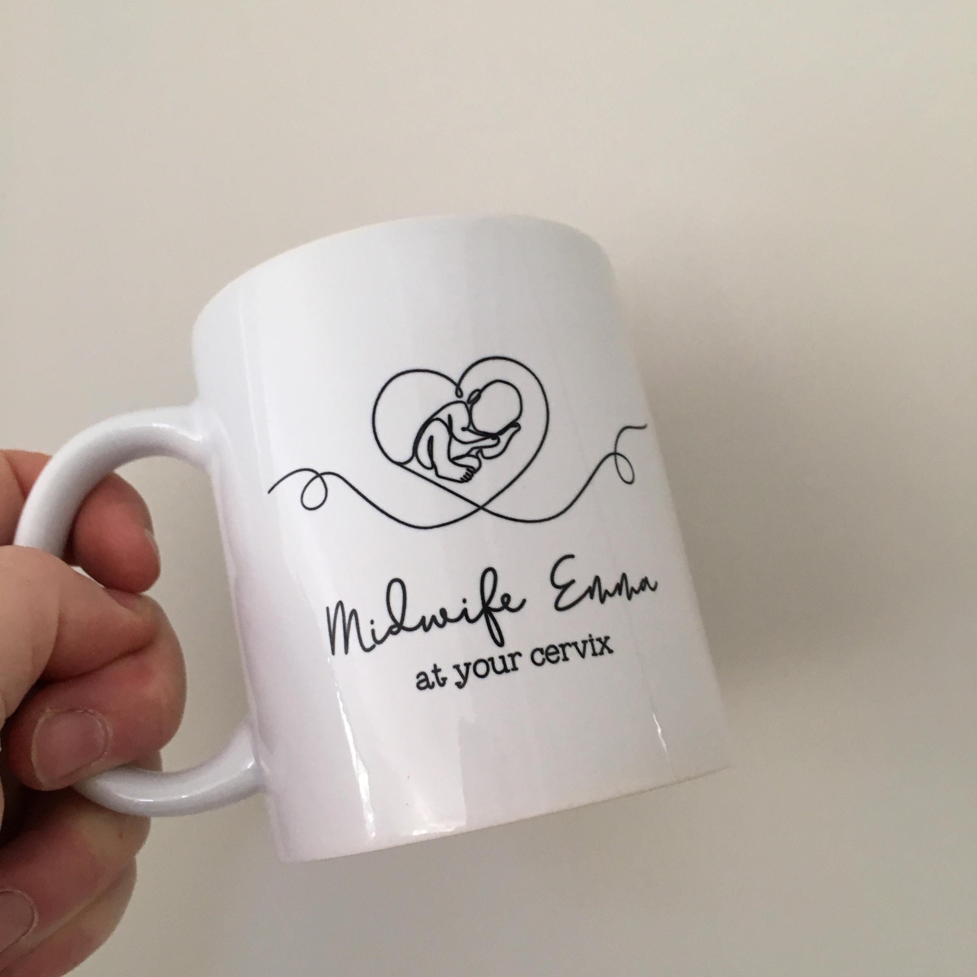 Personalised Midwife Mug, Midwife Gifts, Gift for Midwife, Cute Midwife, Gifts for Midwife, Midwife, Midwife Mug, Keepsake Gifts, Newborn