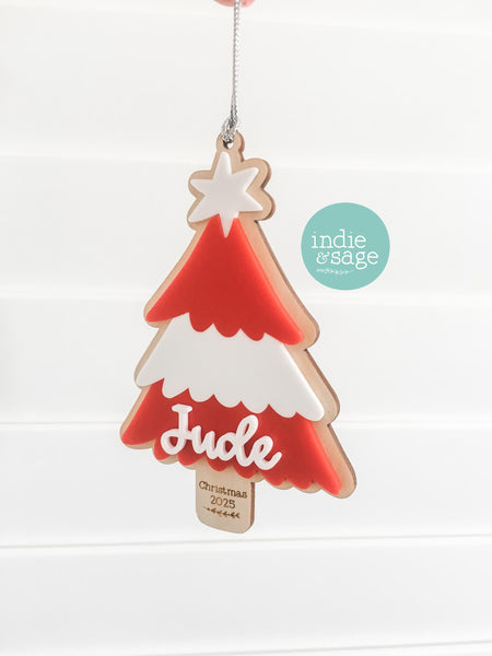 Personalised Christmas Decorations - Christmas 2025 Tree Ornament