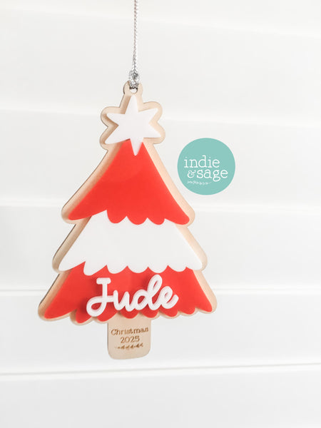 Personalised Christmas Decorations - Christmas 2025 Tree Ornament