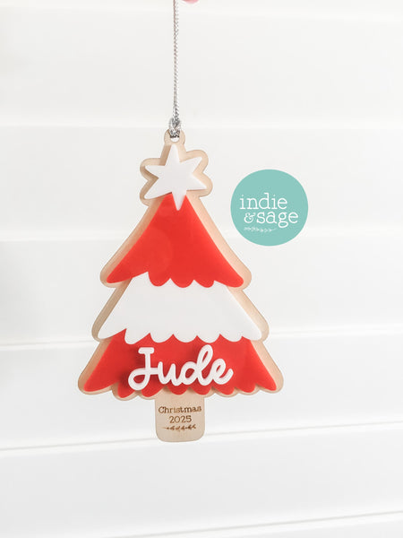 Personalised Christmas Decorations - Christmas 2025 Tree Ornament