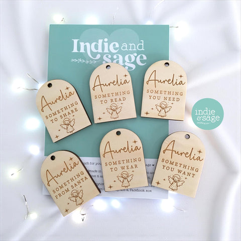 Christmas Gift Tags - Reusable Mindful Christmas Gift Tags - Personalised Present Tags